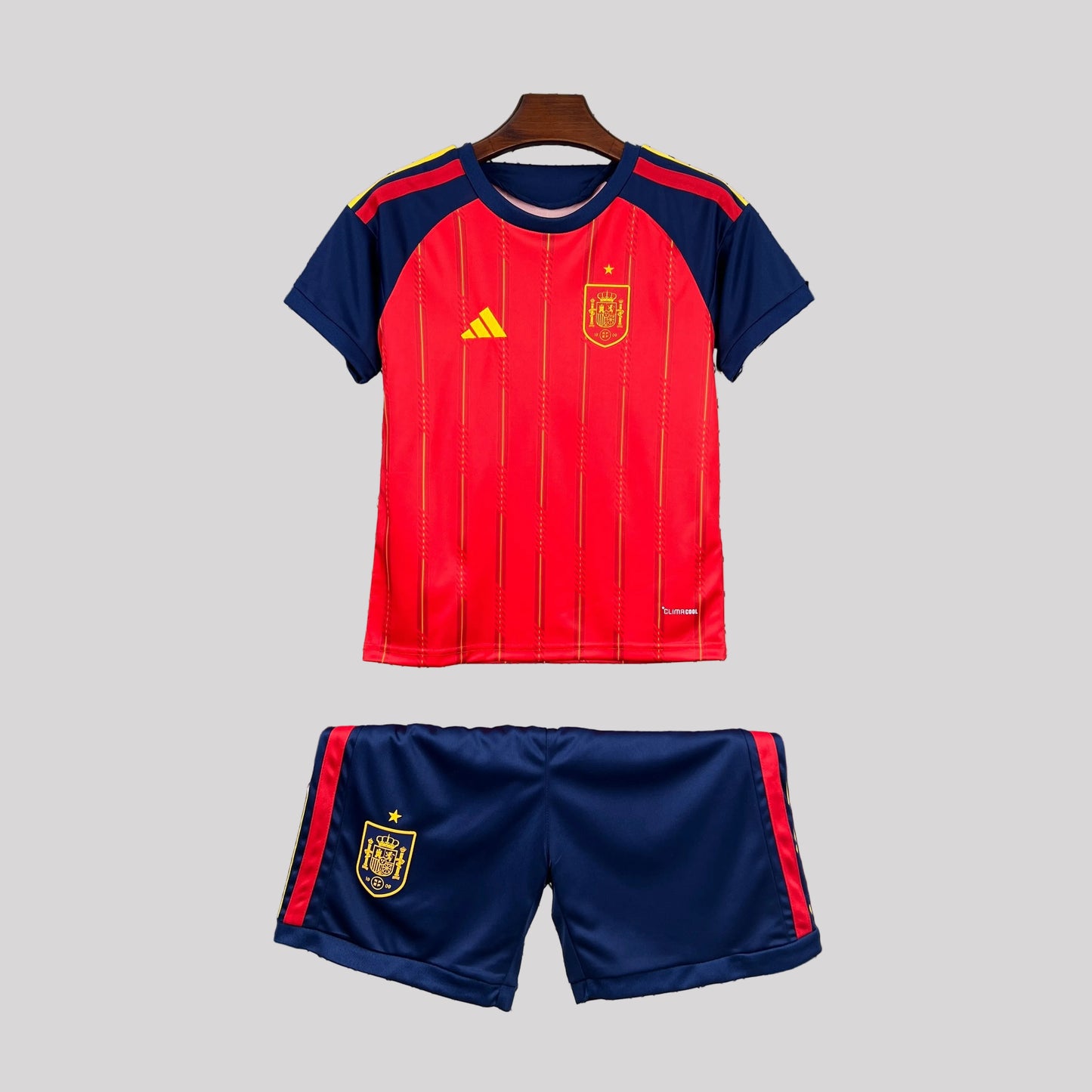 2026 Spain Home World Cup Kids Size Kit