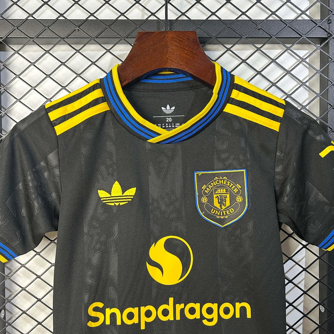 2025/2026 Manchester United Third Away Kids Size Kit