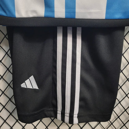 2022 Argentina Home Football Shirt Kids Size