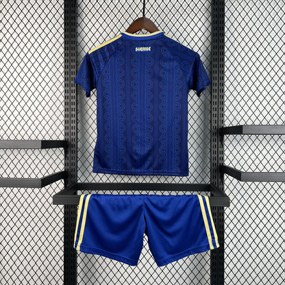 2026 Sweden Away World Cup Kids Size Kit