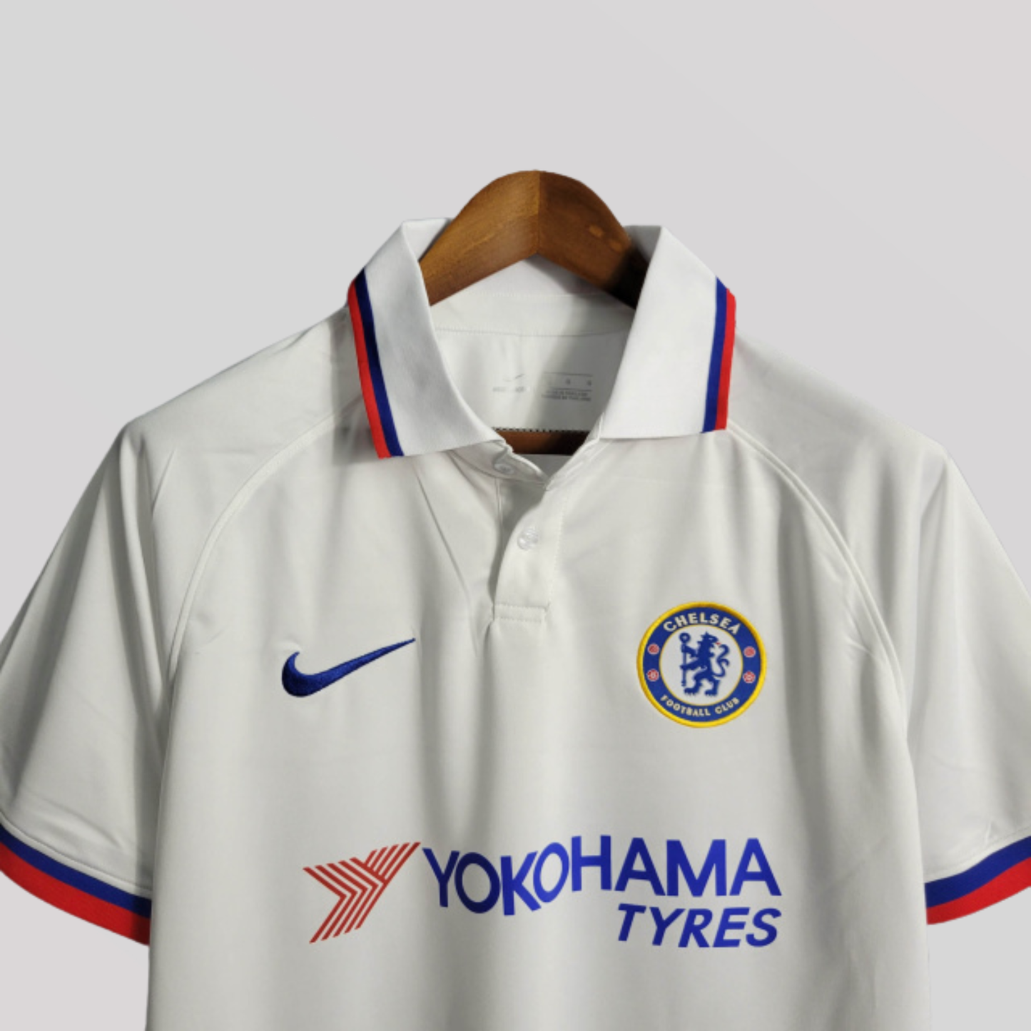 Chelsea White Away Retro Football Kit