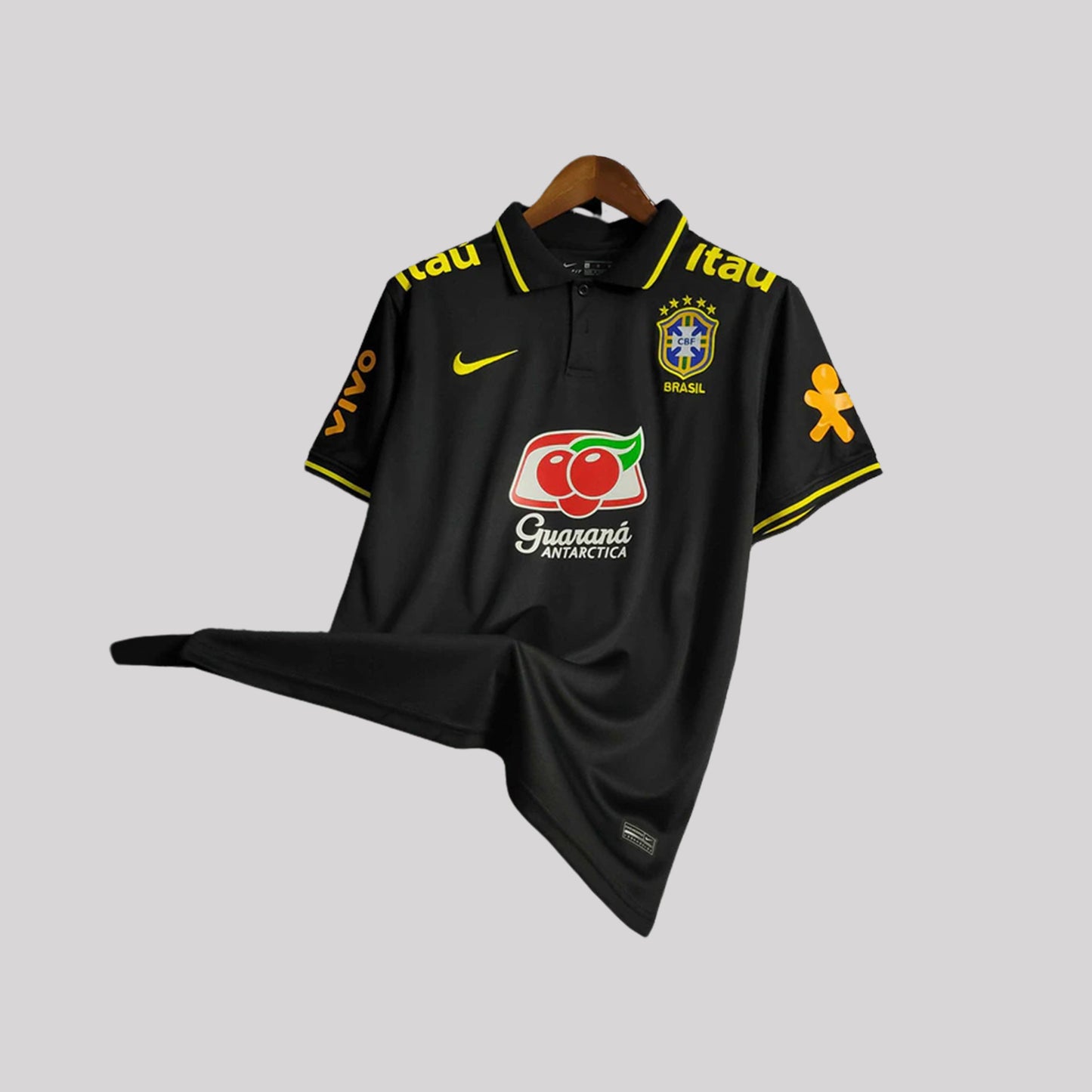 Brazil Polo White Premium Kit - FutKulture