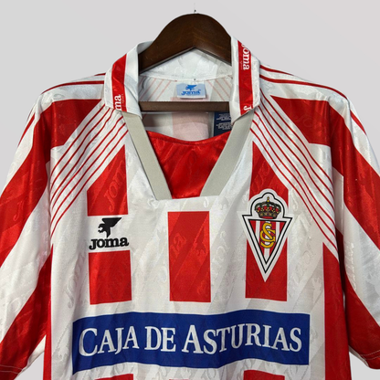 Sporting de Gijón 1994/95 Home Retro Football Kit