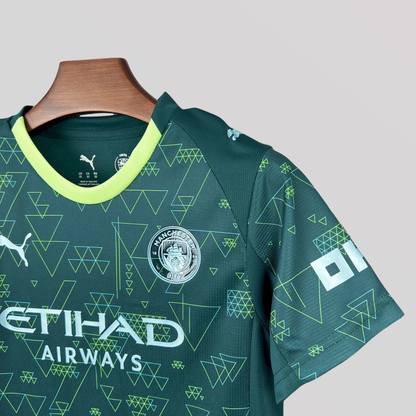 Manchester City Fourth Kids Size Kit