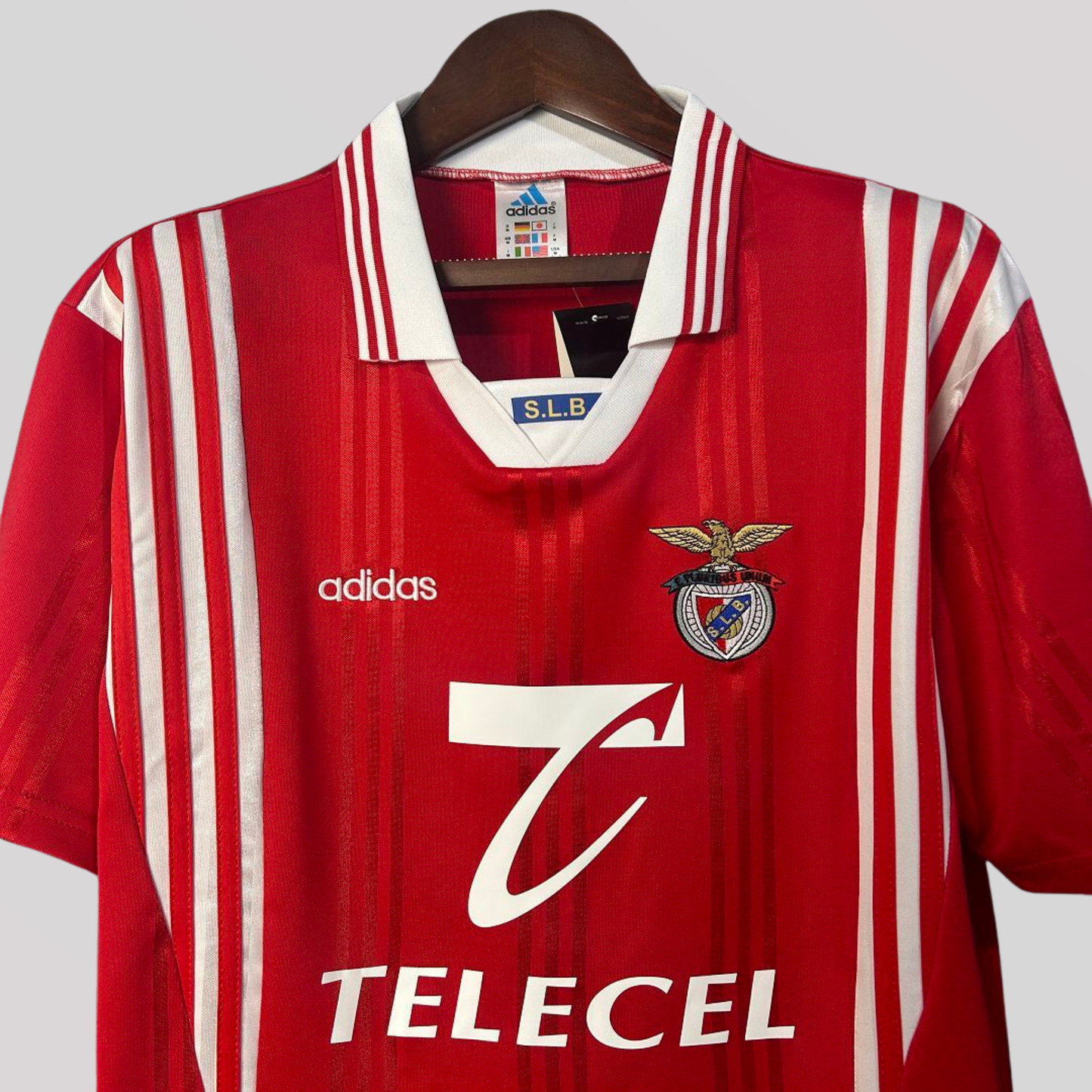 Benfica 1997/98 Home Retro Football Kit
