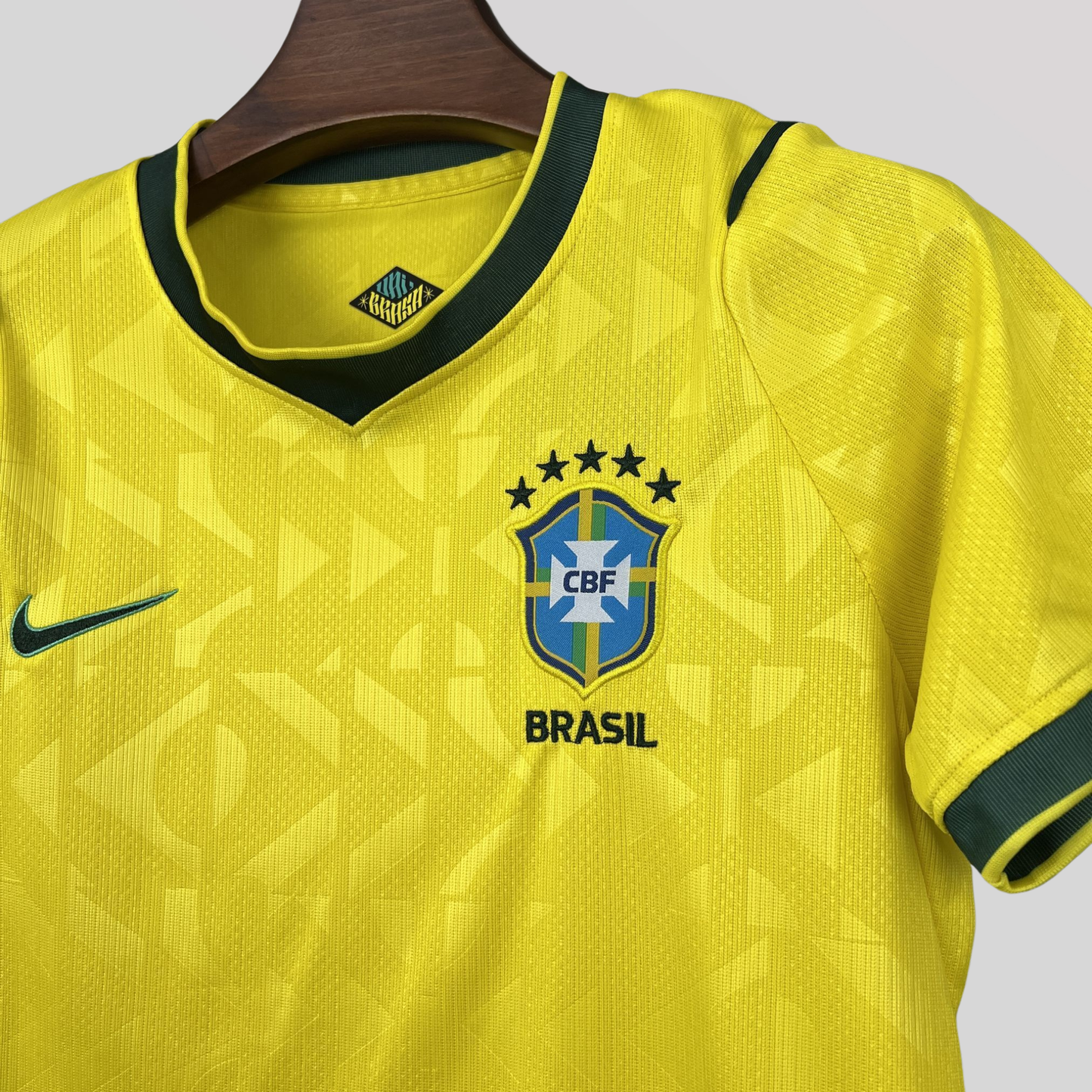 Brazil World Cup Yellow Home Kids Size Kit