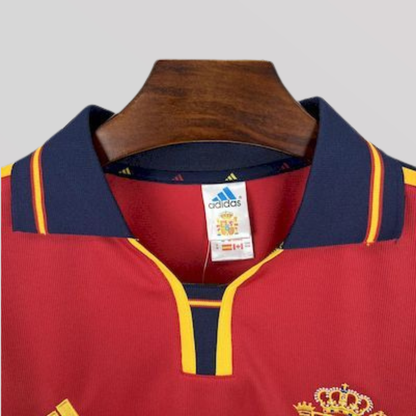 Spain 1998 Home Retro Football Kit