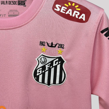 Santos 2011/12 Pink Retro Kit
