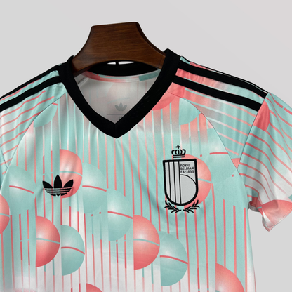 Belgium World Cup Away Kids Size Kit
