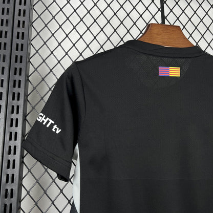 2025/2026 Barcelona Black Goalkeeper Football Kit