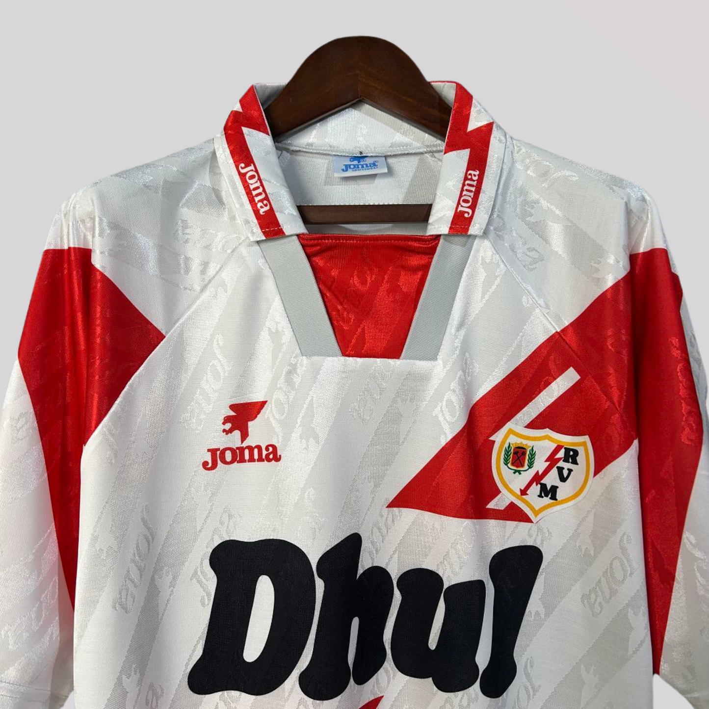 Rayo Vallecano 1994/95 Home Retro Football Kit