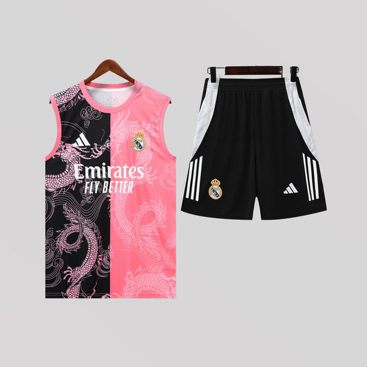 Real Madrid "Pink Dragon" Training Kit - FutKulture