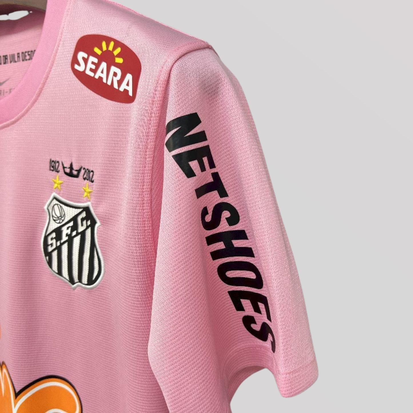 Santos 2011/12 Pink Retro Kit