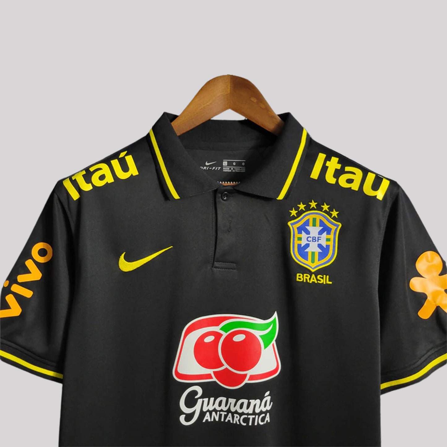 Brazil Polo White Premium Kit - FutKulture