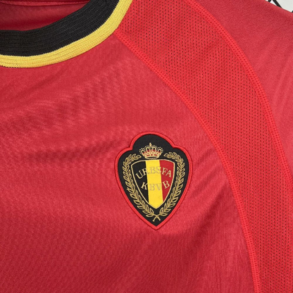 Belgium 2000 Home Retro Football Kit