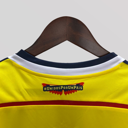 Colombia 2014 Home Retro Football Kit