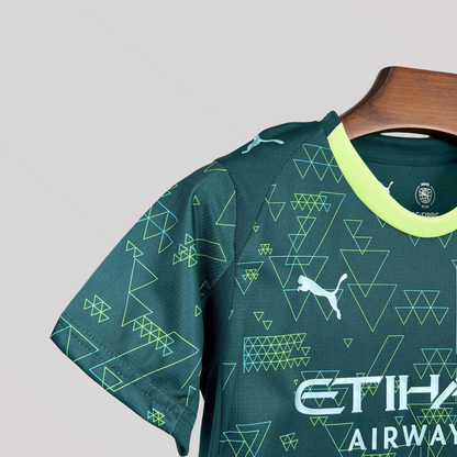 Manchester City Fourth Kids Size Kit