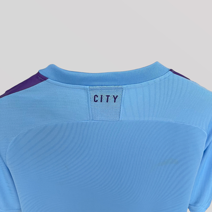 Manchester City 2019/20 Home Retro Football Kit