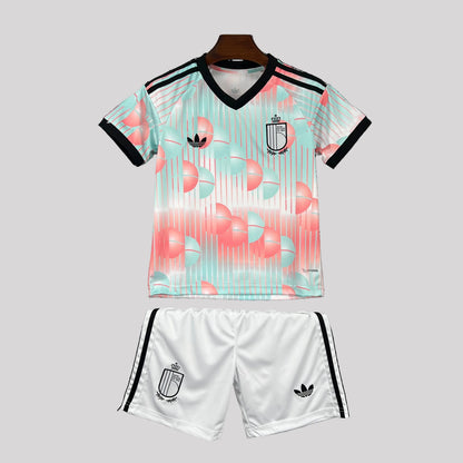 2026 Belgium Away World Cup Kids Size Kit