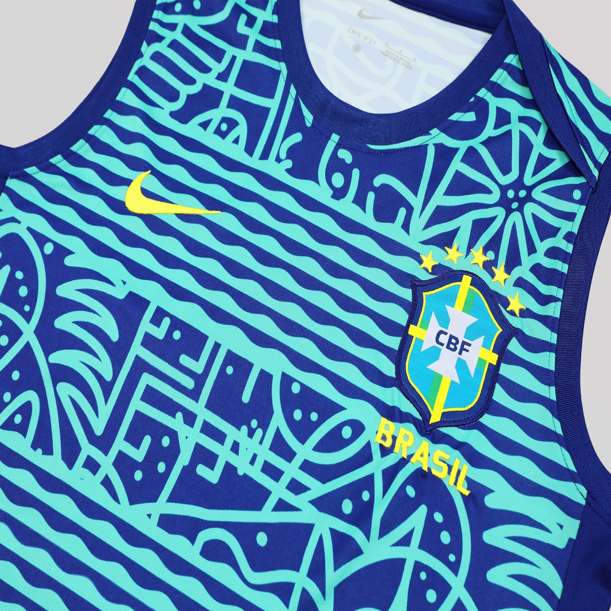Brazil Green Training Kit - FutKulture