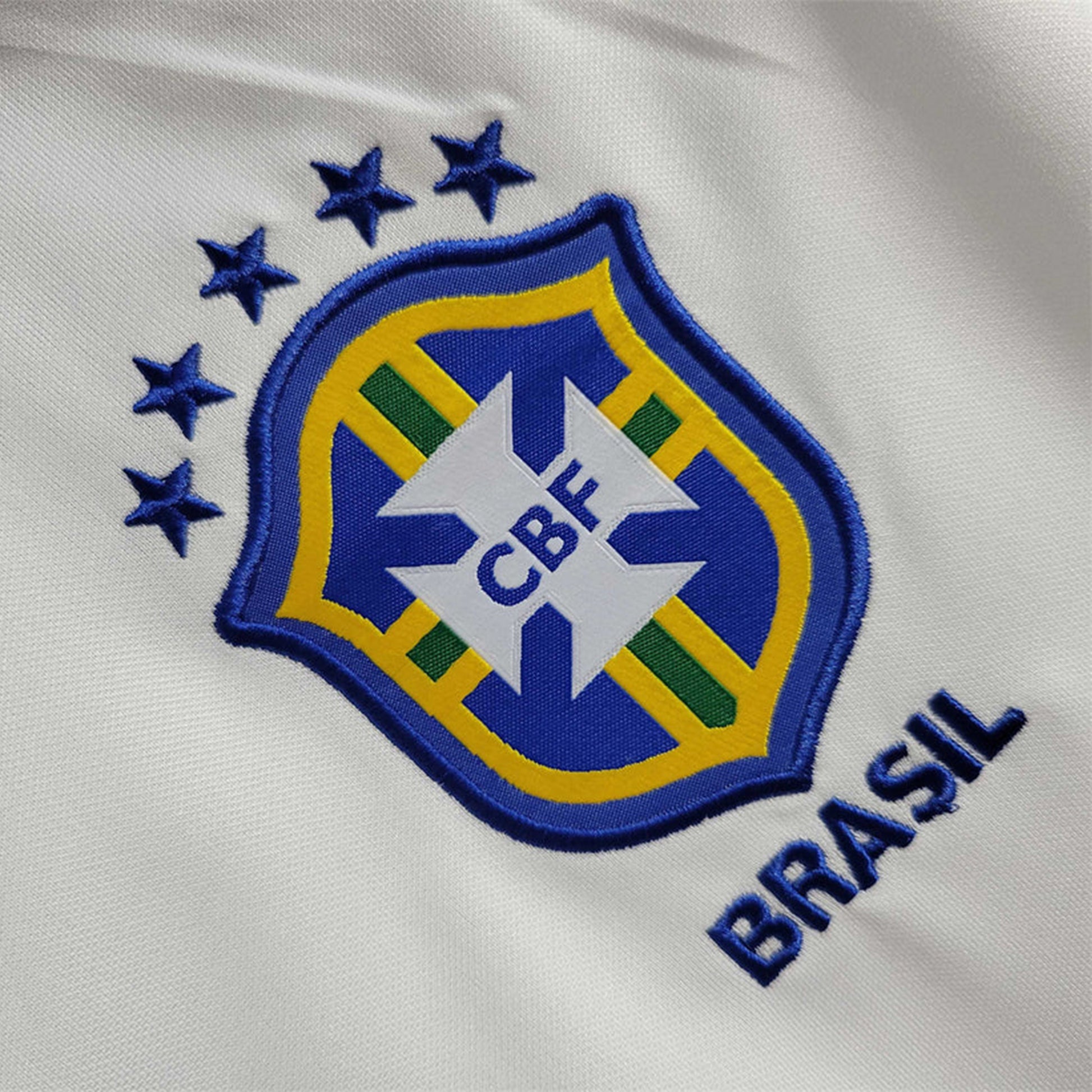 Brazil Polo White Premium Kit - FutKulture