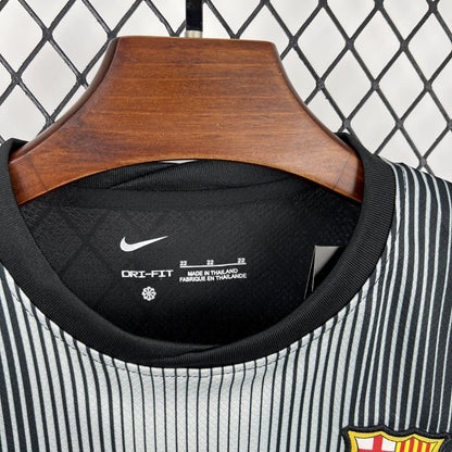 2025/2026 Barcelona Black Goalkeeper Football Kit