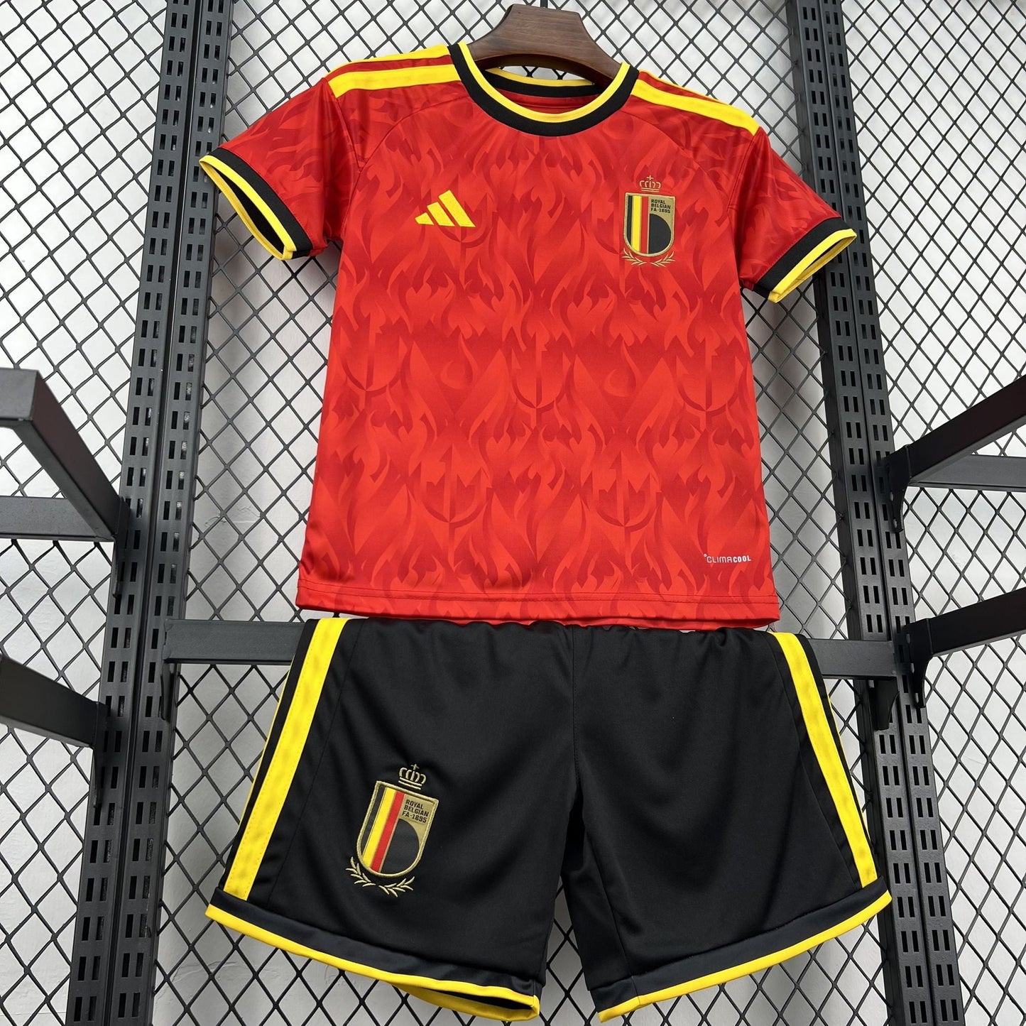 2026 Belgium Home World Cup Kids Size Kit