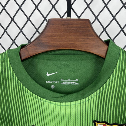 2025/2026 Barcelona Green Goalkeeper Kids Size Kit