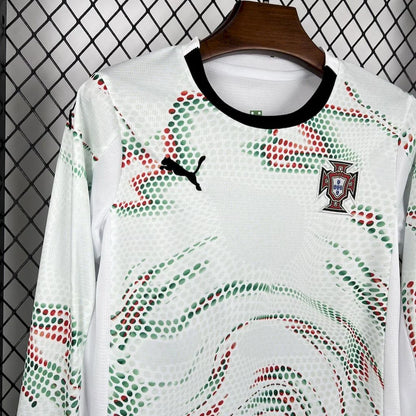2025 Long Sleeve Portugal Away Kids Size Kit