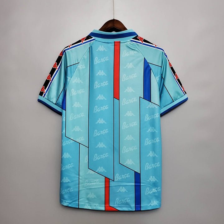 96/97 FC Barcelona Away Kit - FutKulture