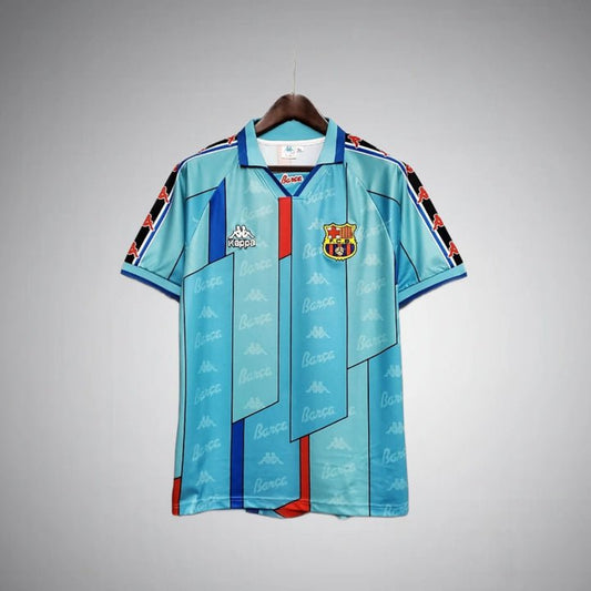 96/97 FC Barcelona Away Kit - FutKulture