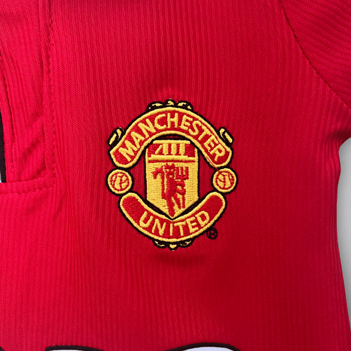 98/99 Manchester United Home Kids Size Kit - FutKulture
