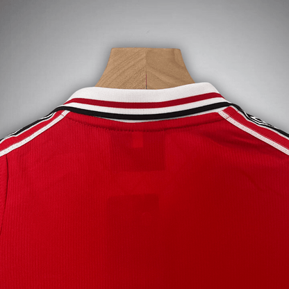 98/99 Manchester United Home Kids Size Kit - FutKulture