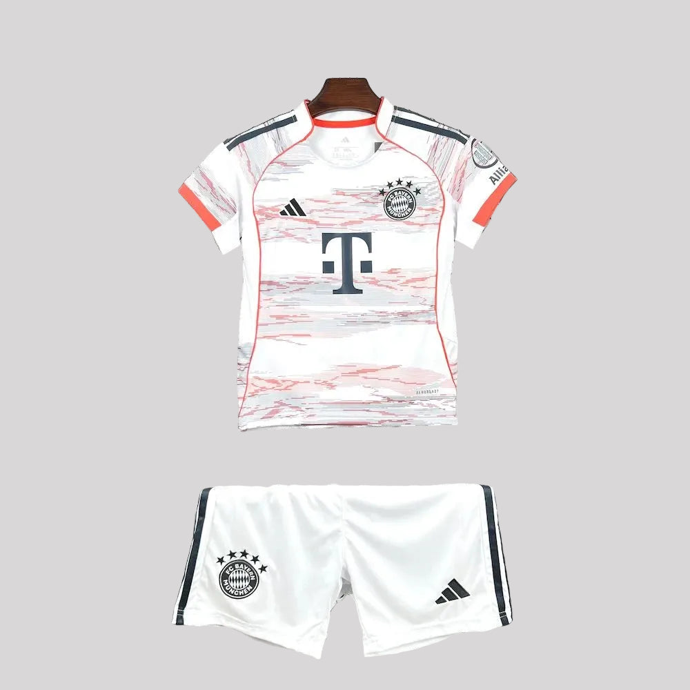 2025/2026 Bayern Munchen Away Kids Size Kit