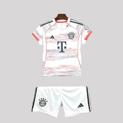 2025/2026 Bayern Munchen Away Kids Size Kit