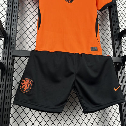 2026 Netherlands Home World Cup Kids Size Kit
