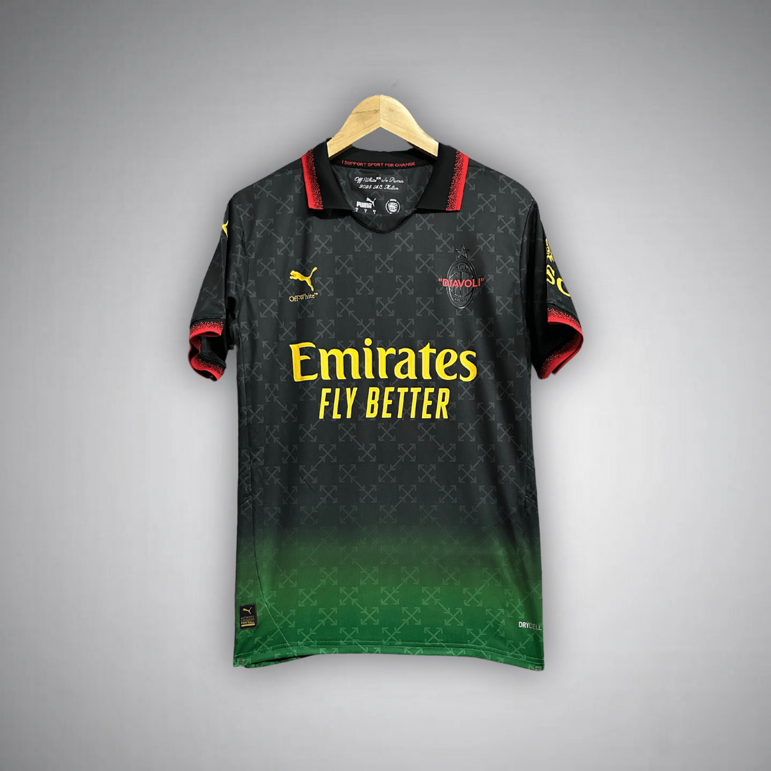 AC Milan x Off-White "Diavoli" Premium Kit - FutKulture