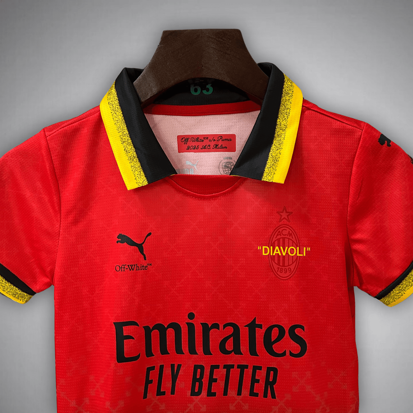 AC Milan x Off-White Premium Kids Size Kit - FutKulture