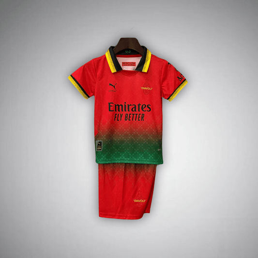 AC Milan x Off-White Premium Kids Size Kit - FutKulture