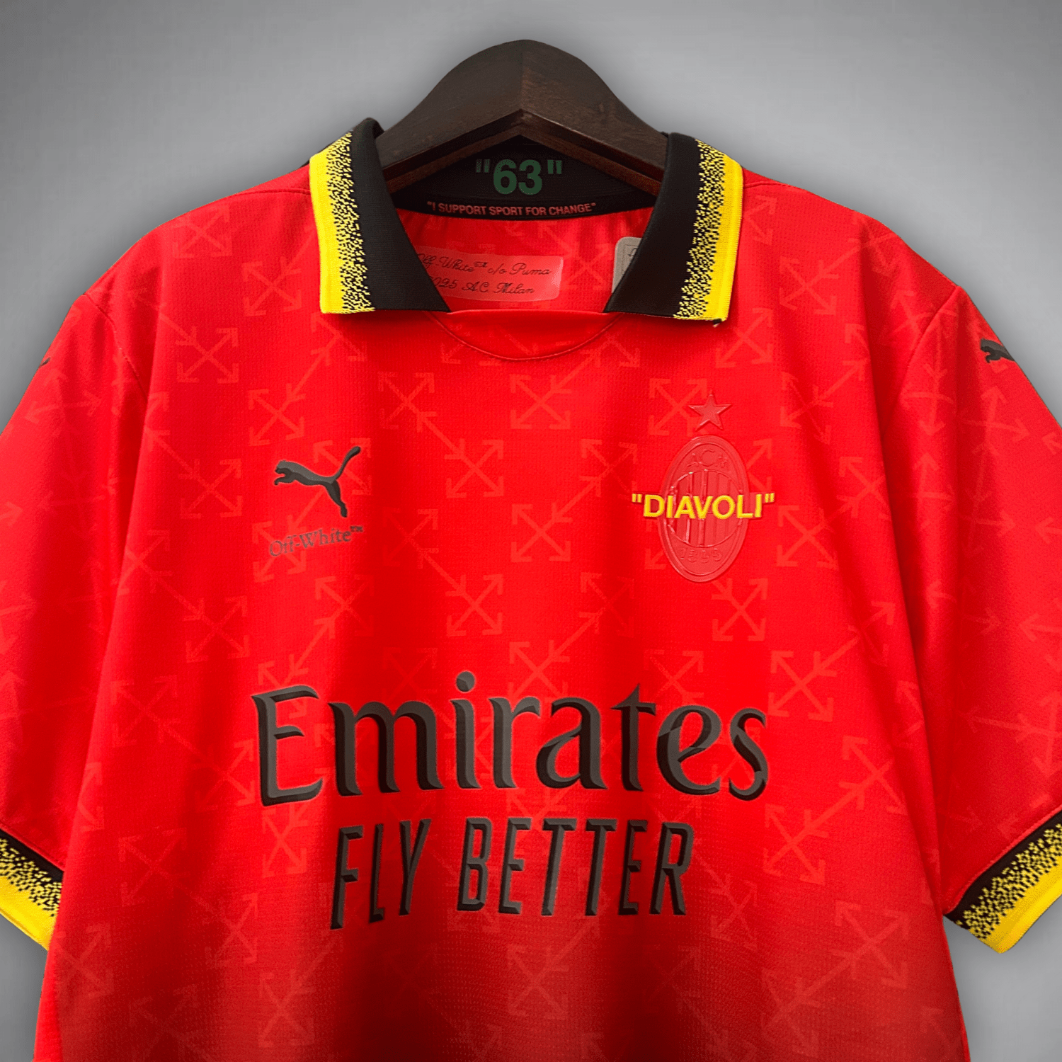 AC Milan x Off-White Premium Kit - FutKulture