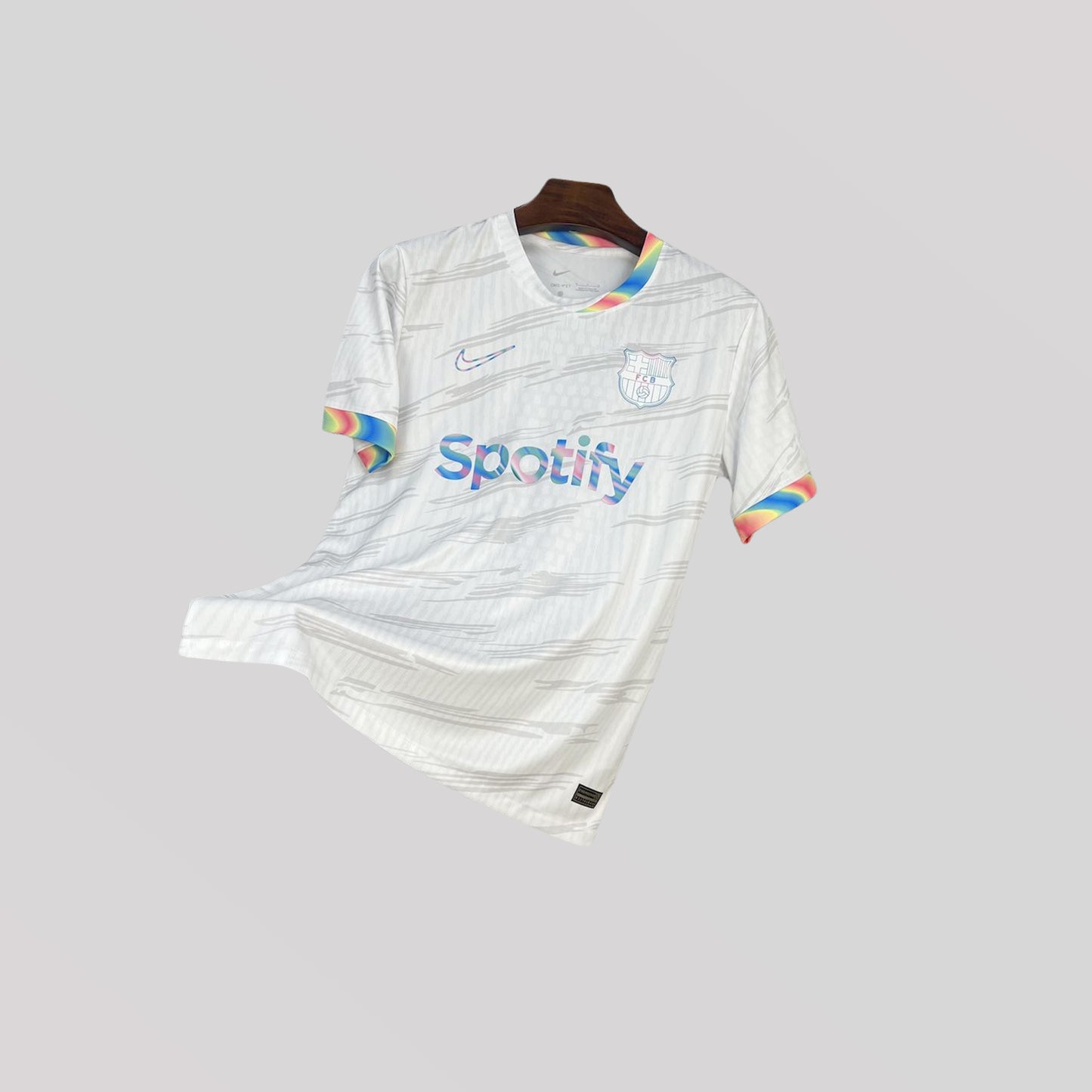 Barcelona "White Chrome" Premium Kit - FutKulture