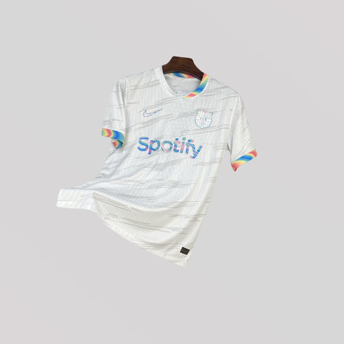 Barcelona "White Chrome" Premium Kit - FutKulture