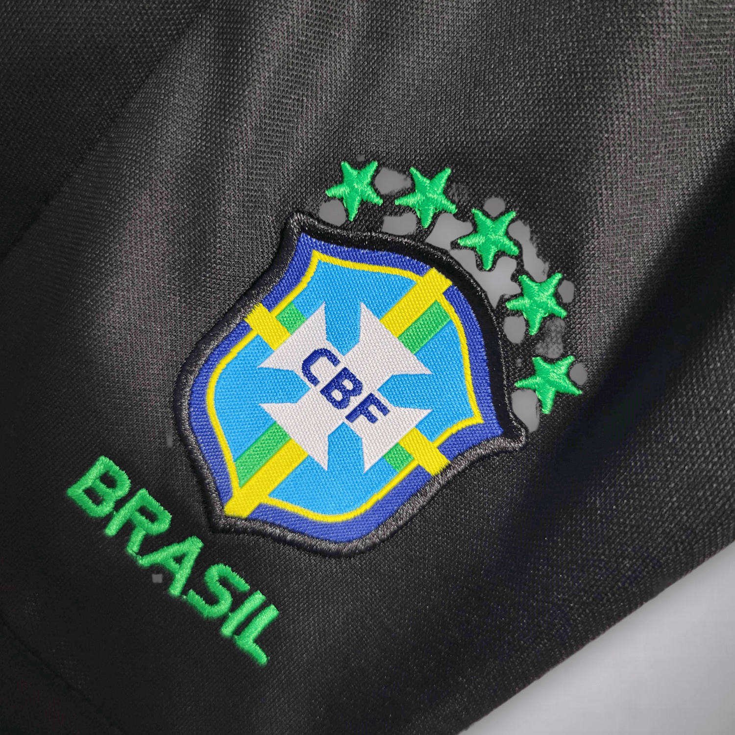Brazil "Black Leopard" Premium Kids Size Kit - FutKulture