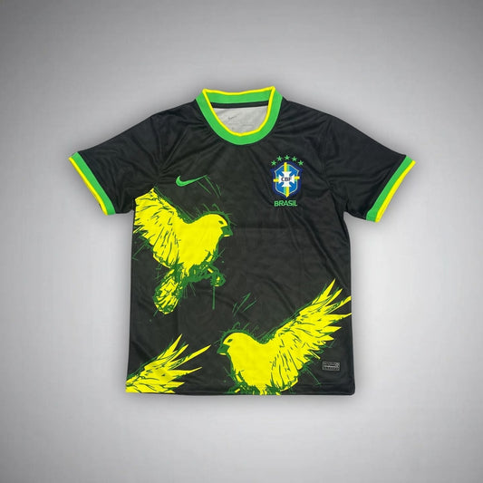 Brazil "Canarinho Noite" Premium Kit - FutKulture