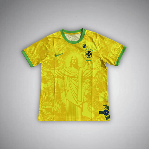 Brazil "Christ the Redeemer" Premium Kit - FutKulture