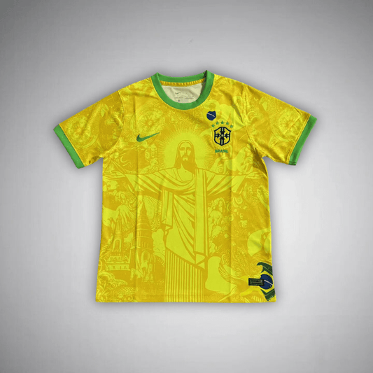 Brazil "Christ the Redeemer" Premium Kit - FutKulture