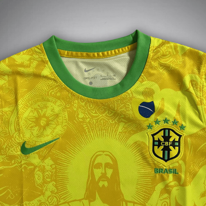 Brazil "Christ the Redeemer" Premium Kit - FutKulture