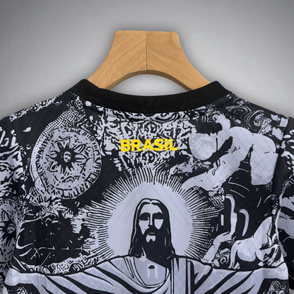 Brazil "Jesus" Premium Kids Size Kit - FutKulture
