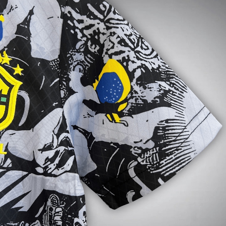 Brazil "Jesus" Premium Kids Size Kit - FutKulture