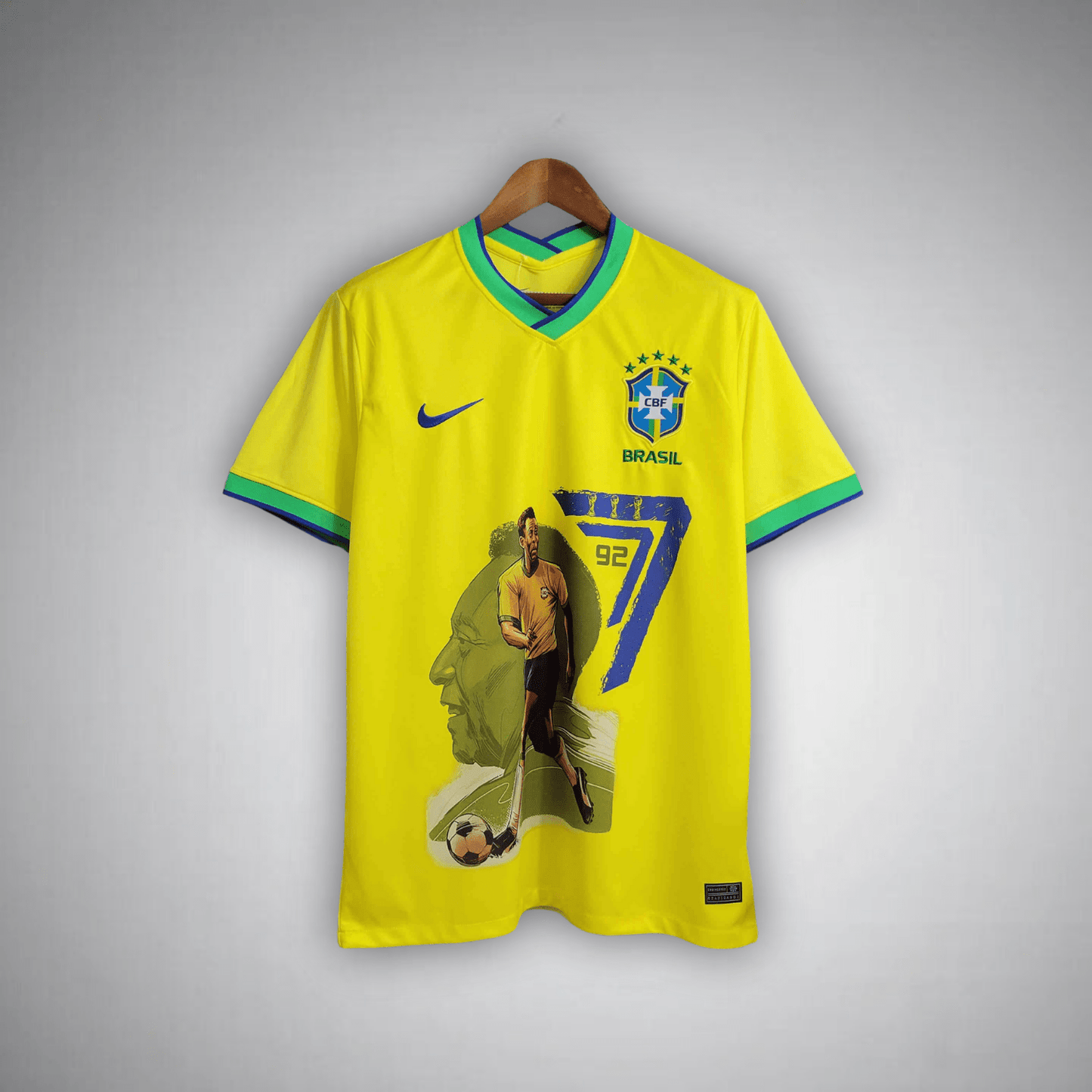 Brazil "Pele 77/92" Premium Kit - FutKulture